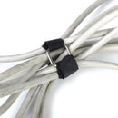 10 Nylon Cable Ties Resuable Straps Plastic Buttons Hook Loop Tapes Buckles