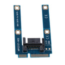 mSATA to SATA Hard Disk Converter Card Supports Full&Half height Riser