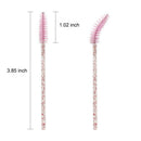 100 Pcs Disposable Mascara Wand Eyelash Brushes Extension Makeup Tool for Women