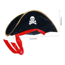 Halloween Party Pirate Masquerade Campus Hat Dramas Props Captain Theater DIXS