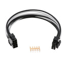 8Pin ATX Male To Female PSU To Motherboard CPU Power Extension Cable 18AWG Pure