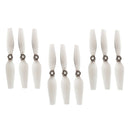 9pcs RC Drone Propellers For WLtoys X450.0005 Airplane Body Part Accs White