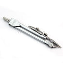 Metal Drafting Drawing Compasses with 3Pcs Pencil Leads for Classroom Geometry
