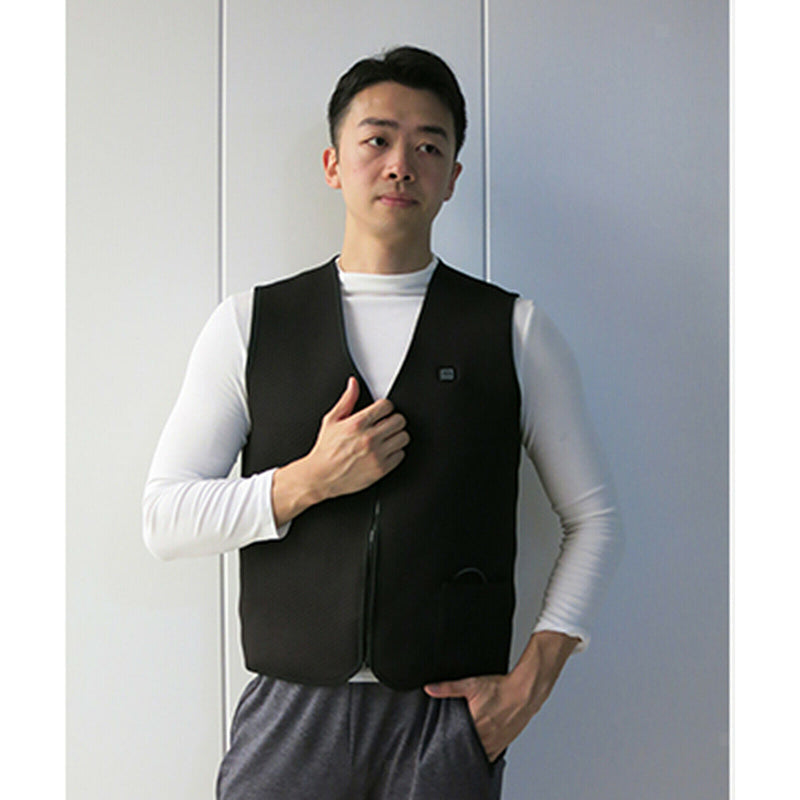 Electric Vest Heated Cloth Jacket USB Heating Warmer Vest for Winter Outdoor