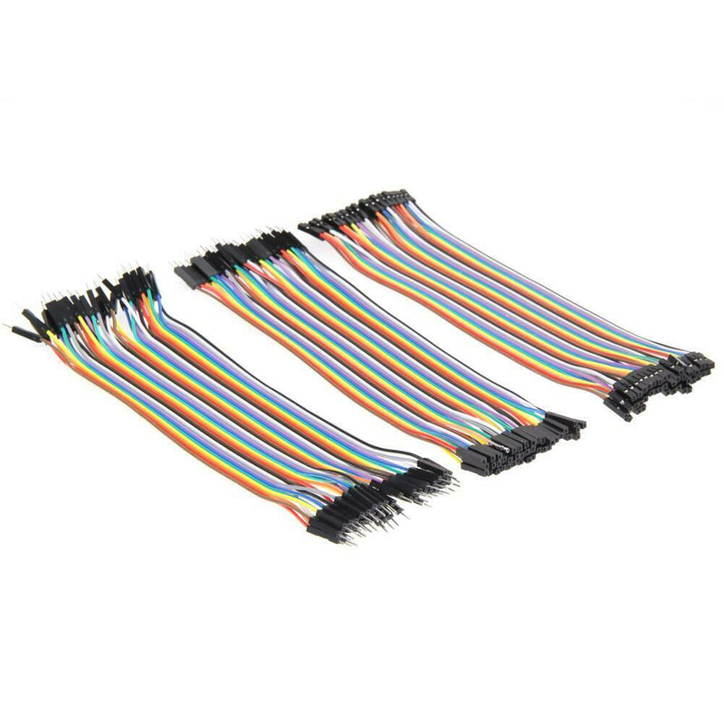 120pcs 20cm 2.54mm 1pin Jumper Wire DuPont Cable for Arduino