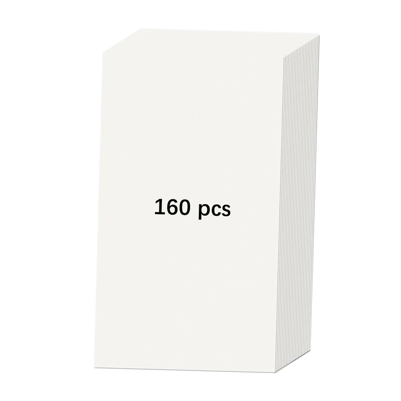 160pcs Natural Charcoal Deep Cleansing Nose Pore Strips for Combination Skin