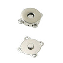 40pcs Brass Invisible Magnetic Button Clasp Snaps 14mm for Knitting Purses