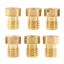 6 Pcs Motorcycle Carburetor Repair Kit Main Jet Set 75 78 80 82 85 88