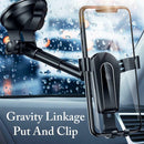 Universal Car Phone Holder Air Outlet Center Console Gravity Alloy Bracket