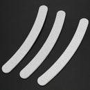 10 x Grey Nail Files Sanding 100/180 Curve Banana for Nail Art Tips