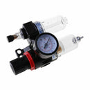 G1/4'' In line Air Compressor Filter Regulator Gauge Trap Oil Water 1.0MPa