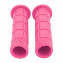 1 pair Bicycle Handle set Mushroom Grips BMX For Boys and Girls Bikes pink Q9P3