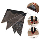 Rug Gripper, 4Pcs Double Sided Anti Curling Non Slip Reusable Rug Pad, Washable
