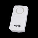 Mini Anti-Theft Security System 120dB Vibration Alarm White for Door Window