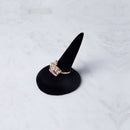 3* Velvet Finger Ring Display Stand Holder Showcase Jewelry Storage Organizer