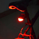 1Pc Solar Power LED Bicycle Night Cycling Safety Warning Lamp Bike Accessori Hn
