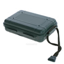 Travel Plastic Box Case Storage For Flashlight Torch Lamp Light Set with String
