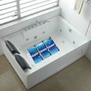12pcs Bathtub Stickers for Kids Shower Decals Treads Non-Slip Applique