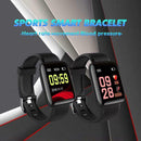 116 PLUS Smart Bracelet D13 Heart Rate Blood Pressure Waterproof Smart Watc A