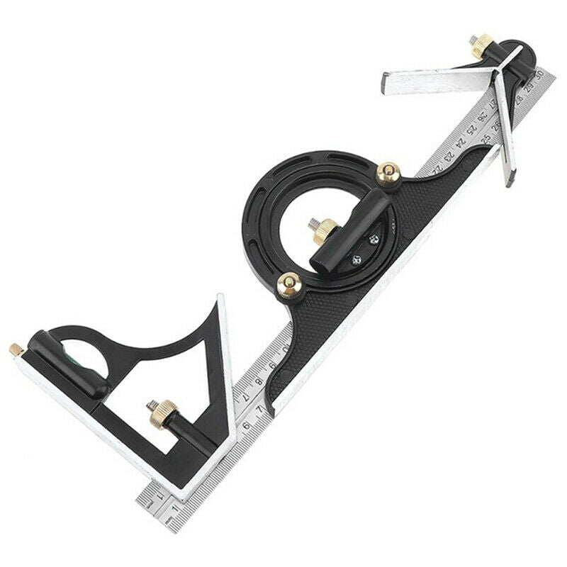 300MM professional carpenter tools Combination Square Angle Rul Ew