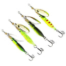 15g/9cm Metal Spoon Spinner Baits Fishing Trout Willow Lures Spinnerbait Ch V0M9