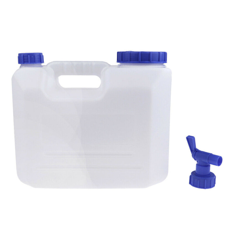 Portable 10 Litre Water Container with Spigot, Water Jerry Can Bucket for