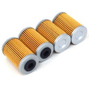 Motorcycle 4Pcs Engine Oil Filter Machine Filter For Excf Sxf Xcf Xcfw Exc