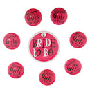 Set of 16 Pieces  Warning Girls on Tour Badge Accessories