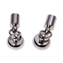 5 x Column Metal Magnetic Clasp Connector 0.31x0.16"