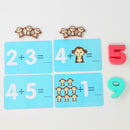 Monkey Number Match Math Balancing Scale Early Learning Educational Toys