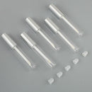 5Pcs 10ML Beautiful Pretty Empty Clear Lip Gloss Tube Lip Balm Bottle Container