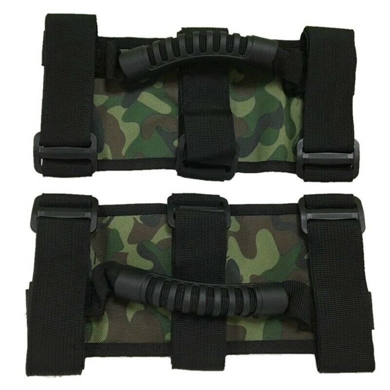 4 X Roll Bar Grab Handles Grip Handle for Jeep Wrangler Yj Tj Jk Jk Jl Jlu  E4K8