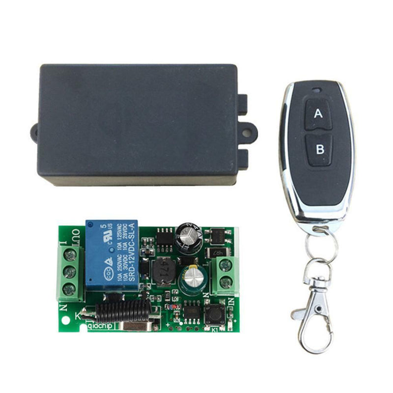 433Mhz Wireless Remote Control AC 85V 110V 220V 1CH Relay Receiver RF Module