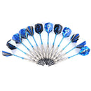 Indoor Darts 12Pcs Safety Darts Aluminum Alloy Darts 120 Plastic Darts Heads FT