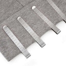 21Pc Metal Sewing Gauge Hem Clips with Guides for Tailor Dressmaker Assorted