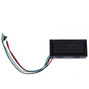 Adjustable Digital 24 Hours Car Motorcycle Clock DC 7-30V black