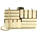 Acrylic Decoration Clutches Women Evening Bags Party Wedding Hand Bag Chain
