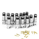 20x BNC Compression Connector RG59/RG60 CCTV Coax Coaxial Cable Adapter Male