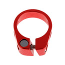 31.8mm Aluminum Alloy MTB Bike Bicycle Cycling Saddle Seat Post Clamp Red