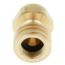Universal Brass LP Gas Bottle Propane Tank Adapter Converter Connector