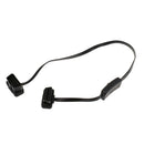 1x 16-pin  Cable, Right Angle Error Diagnosis Cord Extension With Switch