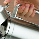 Stainless Steel Oiler Visual Oil Leak Edible Oil Tank Vinegar Bottle Soy Sa