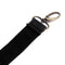 Black PU Leather + Canvas Handbags Bag Strap Handle Holder Replacement 138cm