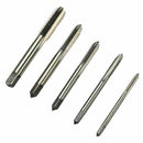 5PCS M3-M8 Pointed Taps Thread Tap Drill Metric Spiral Fluted Machine Screw Set