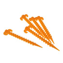 Nylon PP MagiDeal  Tent Pegs Tent Stakes for Outdoor Hiking Camping Yellow