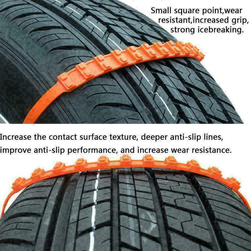 1Pcs Auto Car Snow Wheel Tyre Tire Antiskid Chains J7W5 I9E5 Q6H8 Du Access Z9V9