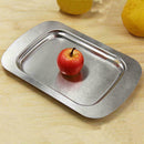 Stainless Steel Butter Dish Box Holder Kitchen Fridge S1H2 FG with Storage A1Z5