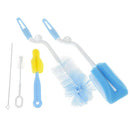 5pcs baby bottle brush sponge plastic glass cup milk clearing kids accessories3C