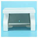 Waterproof Toilet Paper Holder Tissue Roll Stand Box with Shelf Rack Bathro