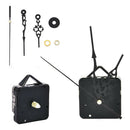 DIY Wall Quartz Clock Movement Mechanism Replacement Tool Part Set Black Hands
